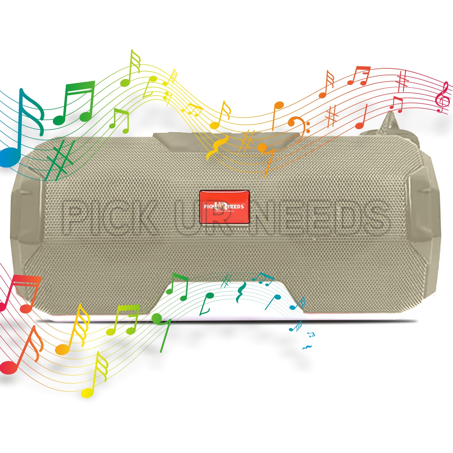 Pick Ur Needs  Rechargeable Mini Portable Wireless Bluetooth Super Bass Speaker With HD Audio 10 W Bluetooth Speaker (Green, Stereo Channel)